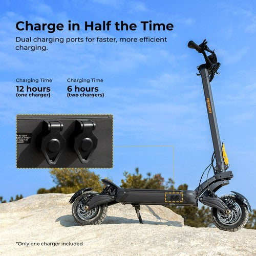 Ausom F1 Max elektritõukeratas, 2*1400W, 60V 20.8Ah