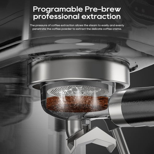 HiBREW H10B espressomasin, 20-baarine tõmberõhk