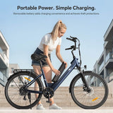 Touroll Roamer 2 ST Step-Thru elektrijalgratas, 250W mootor, 36V 15.6Ah