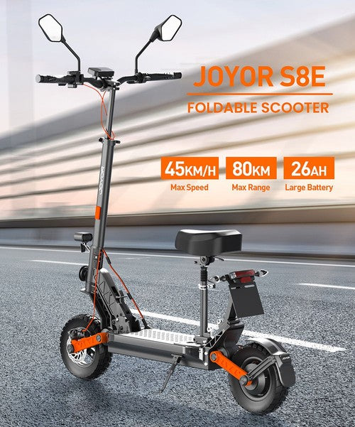 Joyor S8E elektriline tõukeratas 800W mootor, 48V, 26 Ah