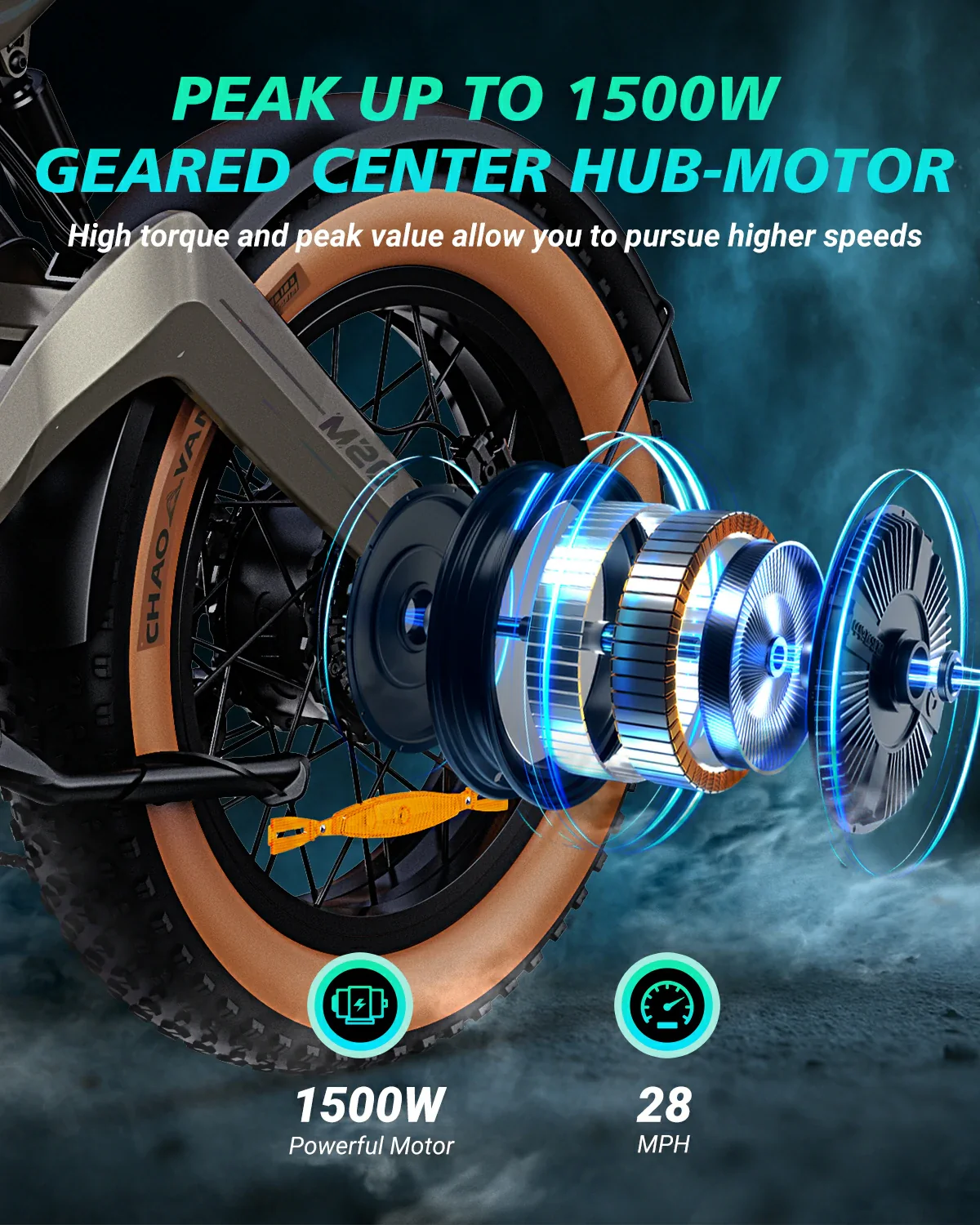 DYU M20 elektrijalgratas 750W