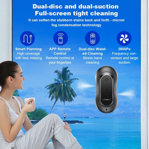 LIECTROUX YW810 aknapuhastusrobot