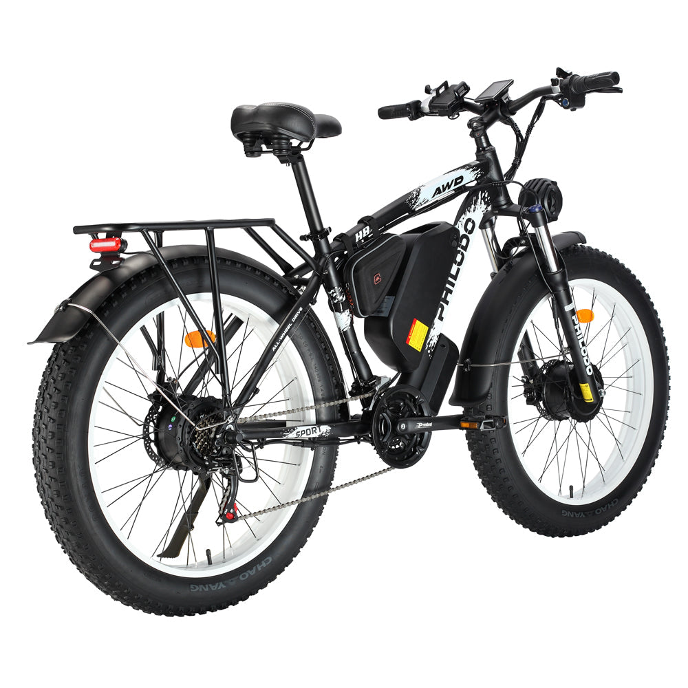 PHILODO H8 kahe mootoriga elektriratas 2000W